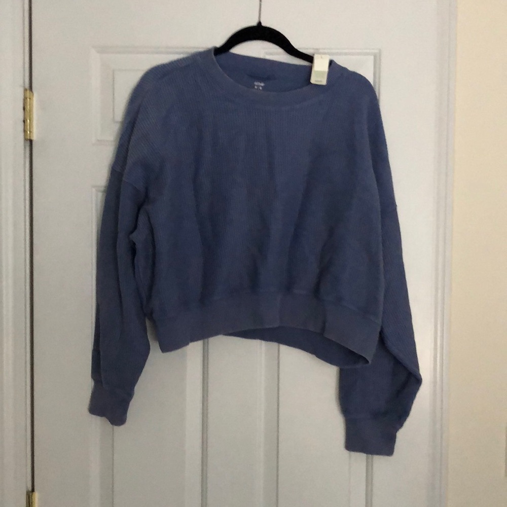 Brand new aerie cropped sweatshirt